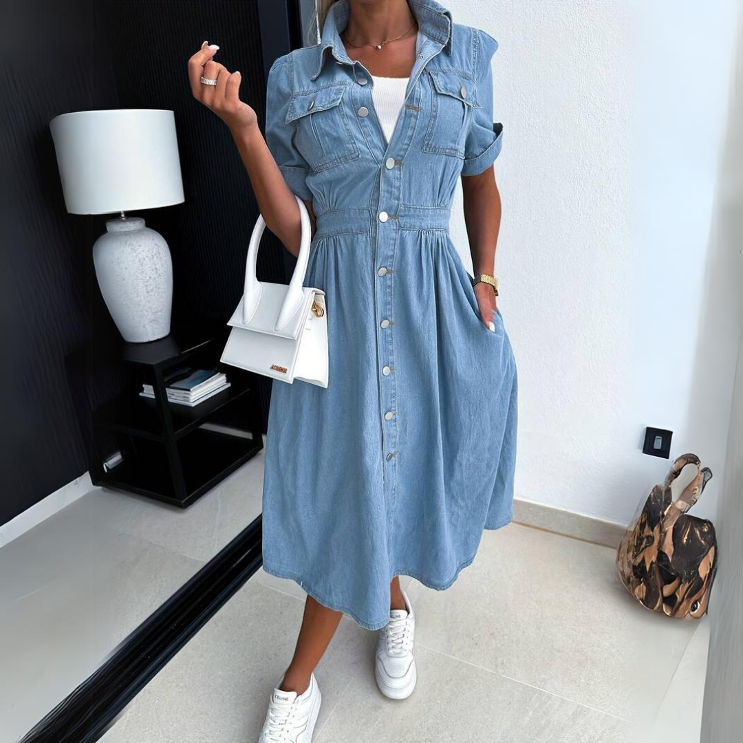 Scott™ Maddie - stylish and sustainable denim dress
