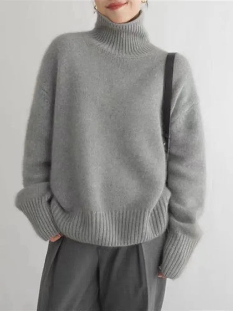 Scott™ Freya – cozy luxurious turtleneck
