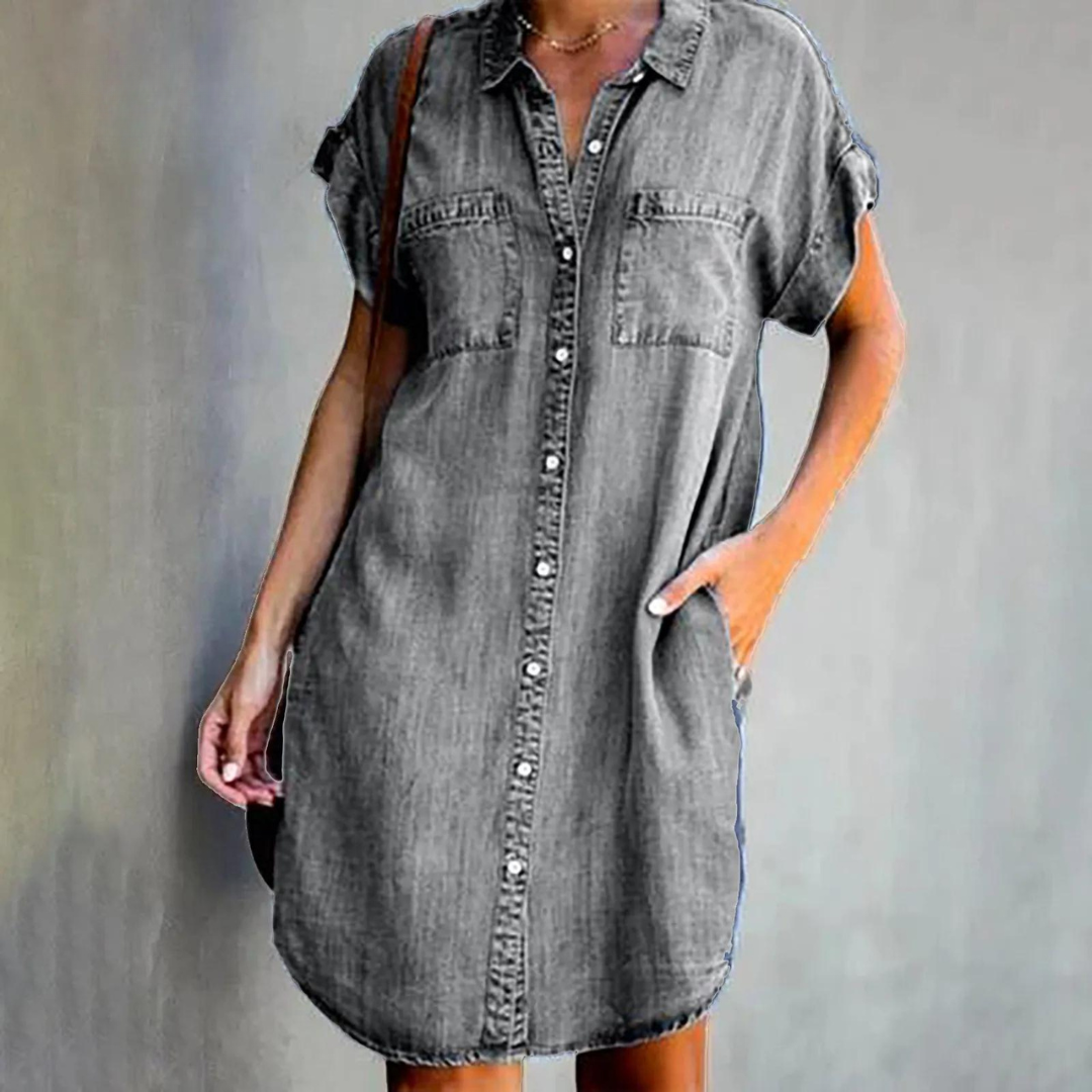 Scott™ Mia - timeless denim dress