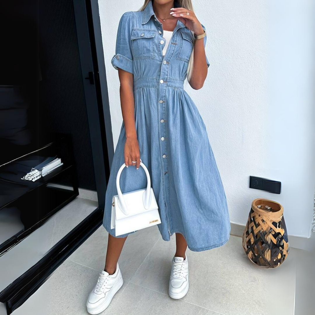 Scott™ Maddie - stylish and sustainable denim dress