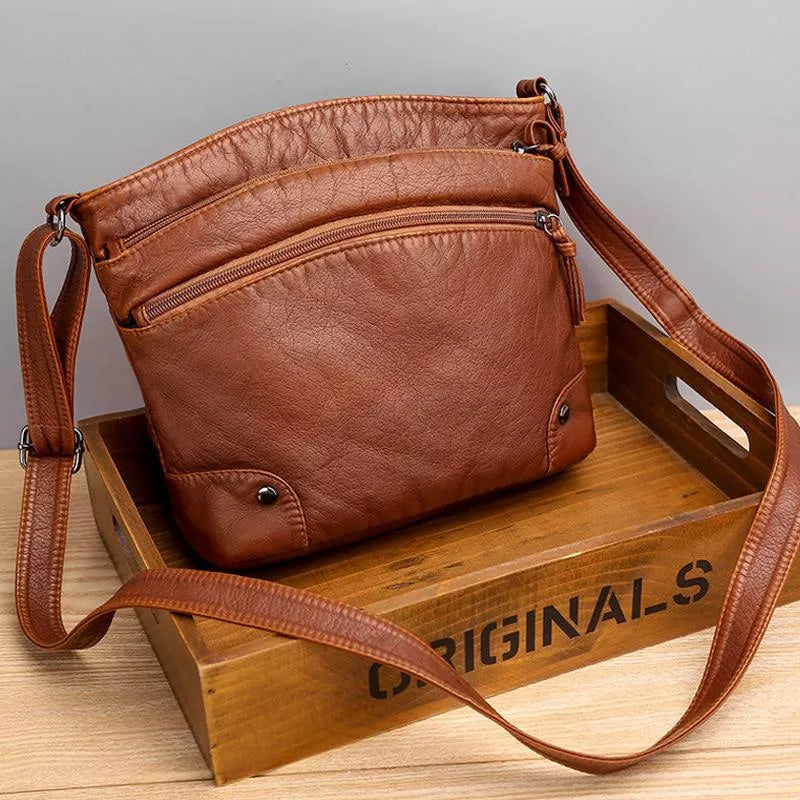 Scott™ | Amelia Leather shoulder bag