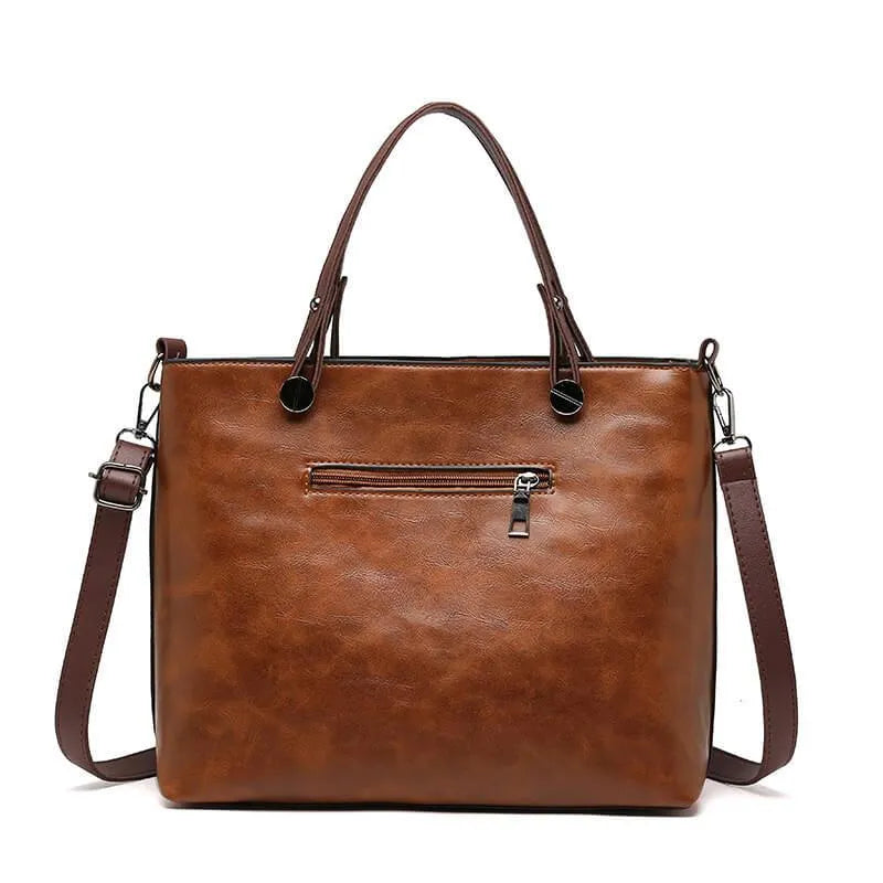 Scott™ | Poppy Leather shoulder bag