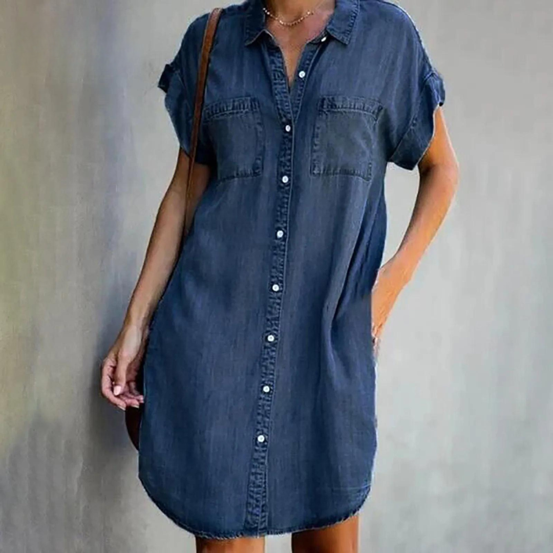 Scott™ Mia - timeless denim dress