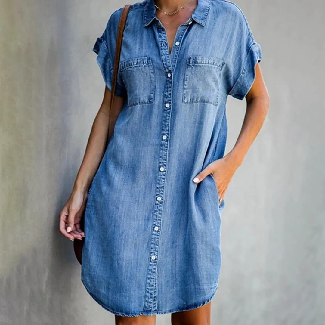 Scott™ Mia - timeless denim dress