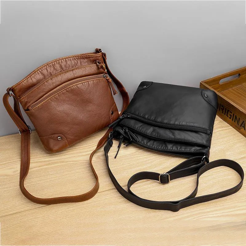 Scott™ | Amelia Leather shoulder bag